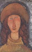 Amedeo Modigliani Jeanne Hebuterne (mk38) oil painting
